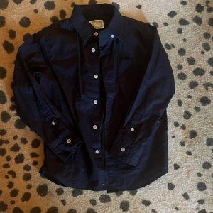Crewcuts - Boys Navy Blue Button Down - Like Brand New!